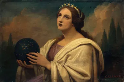 Allégorie de la Science ou de L'Astronomie by Nicolas Auguste Galimard, 1856 — digital art print download