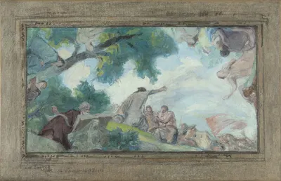 Les Sages by Виктор Пруве, 1897 — digital art print download