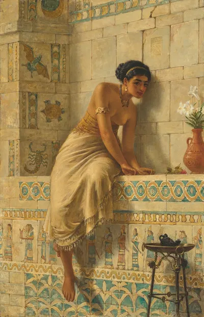 Thisbe by Эдвин Лонг, 1875 — digital art print download
