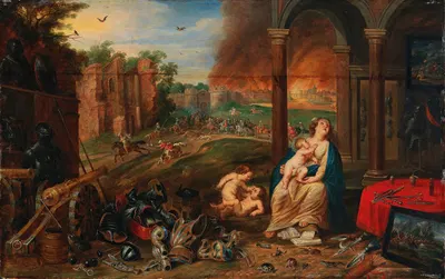 Allegory of touch by Frans Wouters — digital art print download