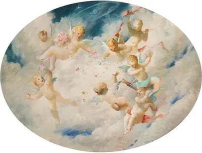 Cupids by František Hladík — digital art print download