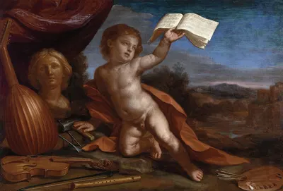 L'amore virtuoso by Guercino — digital art print download