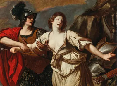 Rinaldo ed Armida by Guercino — digital art print download