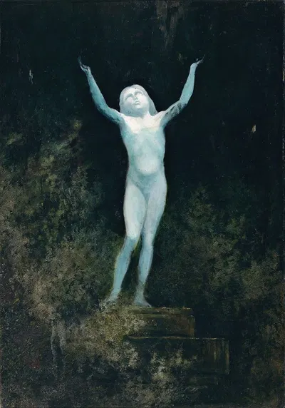 Erscheinung by Карл Вильгельм Диффенбах, c1890 — digital art print download