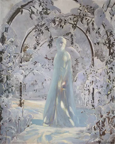 Allegory of winter by Леон Камир-Кауфман, 1926 — digital art print download