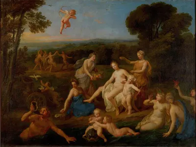 The Toilet of Venus by Bon Boullogne — digital art print download