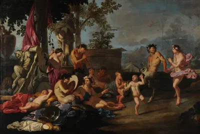 Bacchanale by Giulio Carpioni — digital art print download