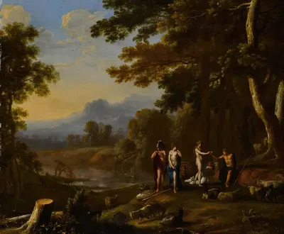 The Judgment of Paris by Герман ван Свейнвелт, 1642 — digital art print download