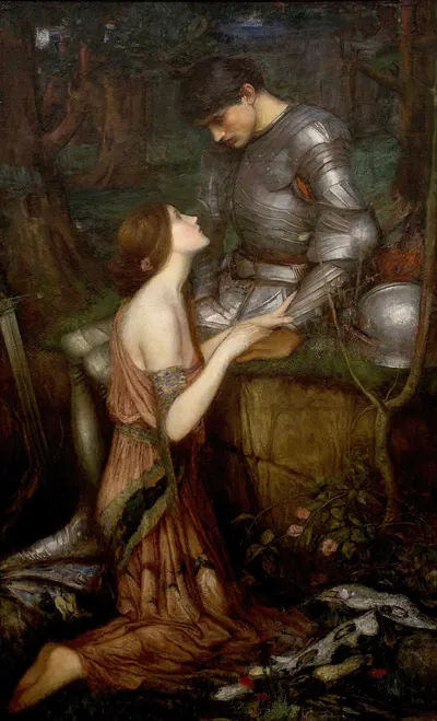 Lamia by John William Waterhouse, 1905 — digital art print download
