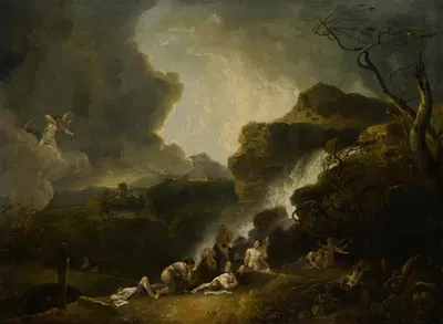 The Destruction of Niobe's Children by Ричард Уилсон — digital art print download