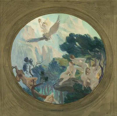 L'Ambroisie by Виктор Пруве, 1891-1892 — digital art print download
