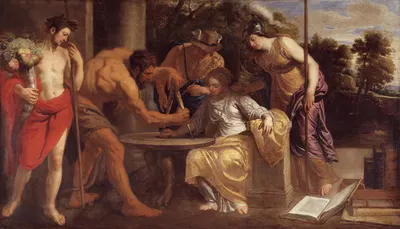 Labore et constantia by Эразм Квеллинас младший, 1640 — digital art print download