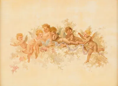 Putto by Gabriel von Max — digital art print download