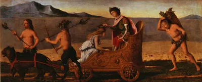 Wedding of Bacchus and Ariadne by Giovanni Battista Cima da Conegliano, 1505 — digital art print download