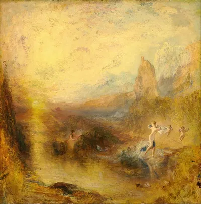 Glaucus and Scylla by Джозеф Мэллорд Уильям Тёрнер, 1841 — digital art print download
