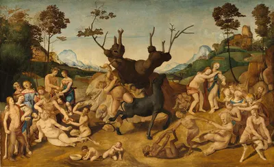 The Misfortunes of Silenus by Пьеро ди Косимо — digital art print download