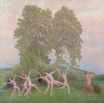 The dance of the Fawn by Максимилиан Ленц — digital art print download