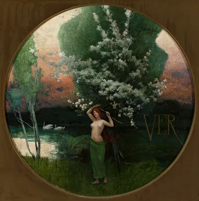 Springtime by Władysław Wankie — digital art print download