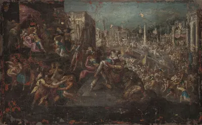 Abduction of the Sabine women by Daniel Kondratowicz — digital art print download