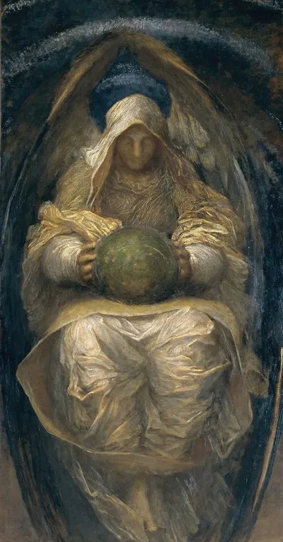 The All-Pervading by Джордж Фредерик Уоттс, 1887 — digital art print download