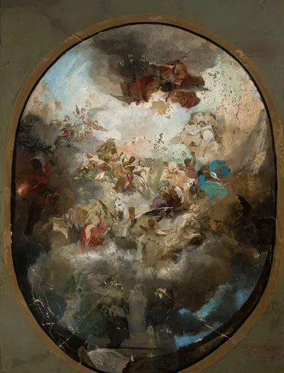 Plafond project by Генрик Симирядзкий — digital art print download