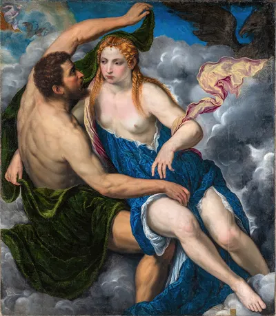 Jupiter and Io by Париж Бордон — digital art print download