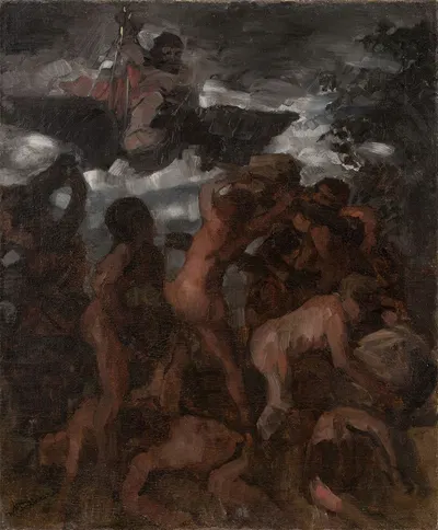 Study for the Gigantenschlacht by Вильгельм Трюбнер — digital art print download