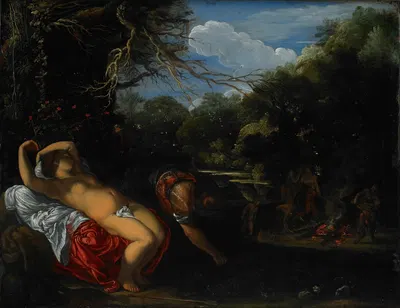 Apollo and Coronis by Adam Elsheimer — digital art print download