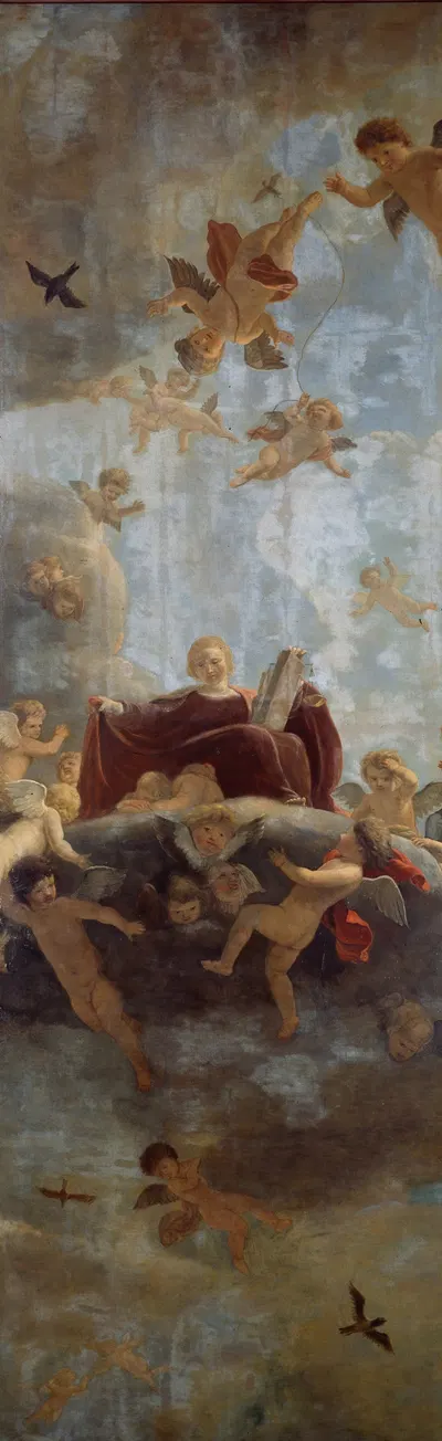 Ceiling Orphans' Chamber by Cornelis Holsteyn, 1656 — digital art print download