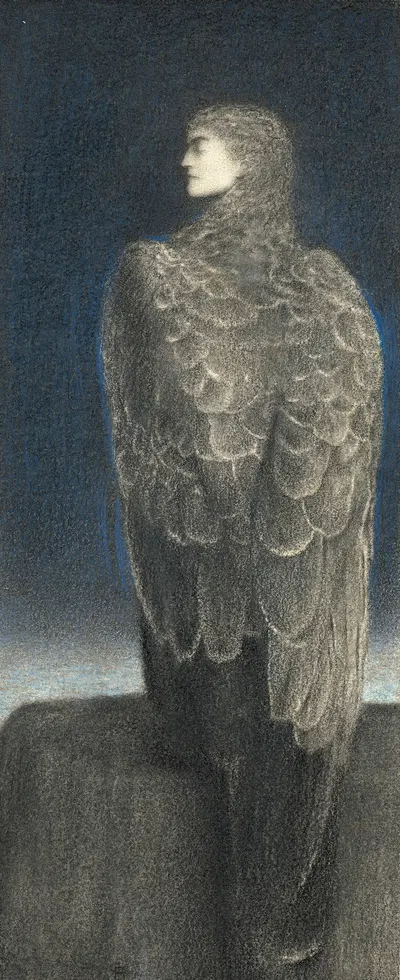 La Médusa endormie by Fernand Khnopff — digital art print download