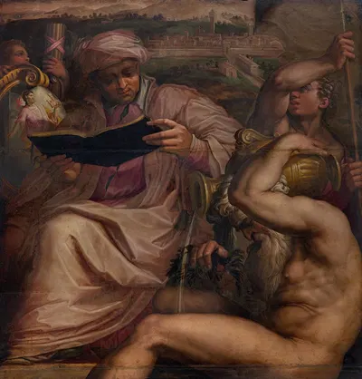 Allegory of Mugello by Джорджо Вазари, 1563 - 1565 — digital art print download