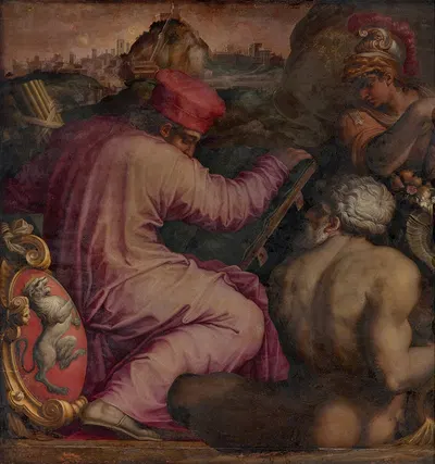 Allegory of San Miniato in lower Valdarno by Джорджо Вазари, 1563 - 1565 — digital art print download