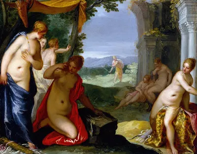 Diana and Actaeon by Hans Rottenhammer — digital art print download