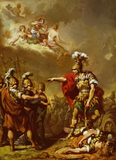 The Death of Pallas by Jacques Sablet — digital art print download