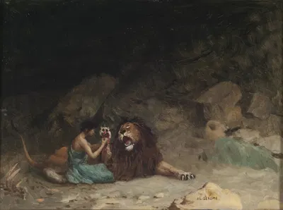 Androcles by Жан-Леон Жерома — digital art print download