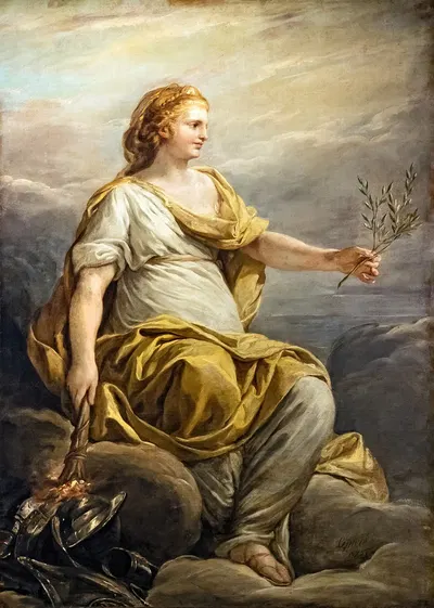 Allegory of peace by Nicolas Bernard Lépicié, 1772 — digital art print download