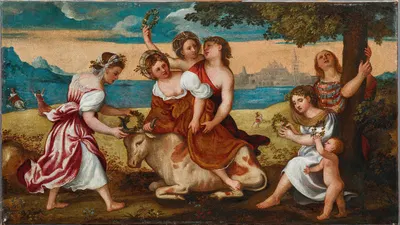 The Rape of Europa by Pietro degli Ingannati — digital art print download