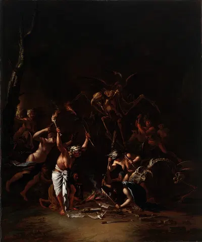 The Witches' Sabbath by Сальватор Роза — digital art print download