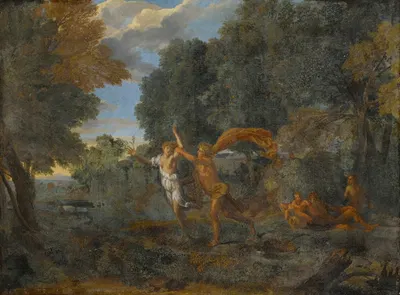 Apollo and Daphne by Francisque Millet — digital art print download