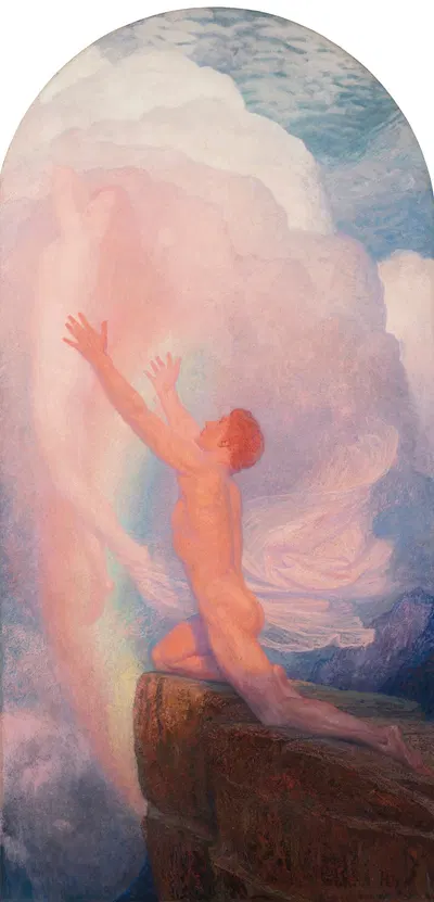 The Ideal or In Quest of Truth by Фрэнк Дикси, 1905 — digital art print download