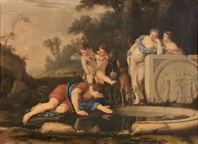 Narcisse by Laurent de la Hyre — digital art print download