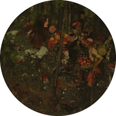 Goblin market by Frank Craig, 1911 — digital art print download