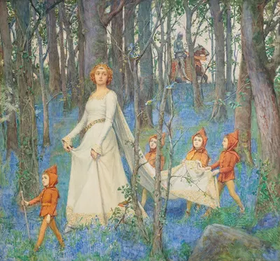 The Fairy Woods by Генри Мейнелл Реам, 1903 — digital art print download