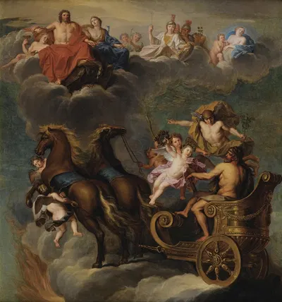 L'Apothéose d'Hercule by Noël Coypel — digital art print download