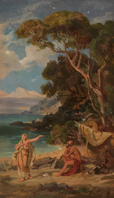 Odyssee-Zyklus 6 by Friedrich Preller the Elder, 1864 — digital art print download