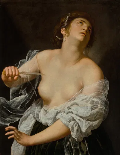 Lucretia by Артемизия Джентилески — digital art print download