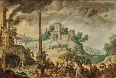 A Witches’ Sabbath by Claes Jacobsz. van der Heck, 1650 — digital art print download