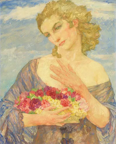 Flora by Ханс Унгер, 1910 — digital art print download