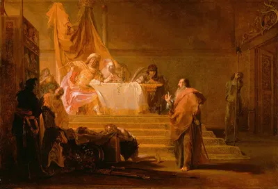 Solon before Croesus by Николай Кнупфер — digital art print download