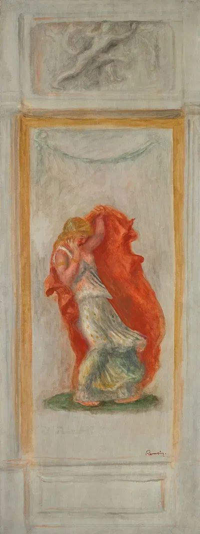 Panneau pour Œdipe; Jocaste by Пьер-Огюст Ренуар — digital art print download